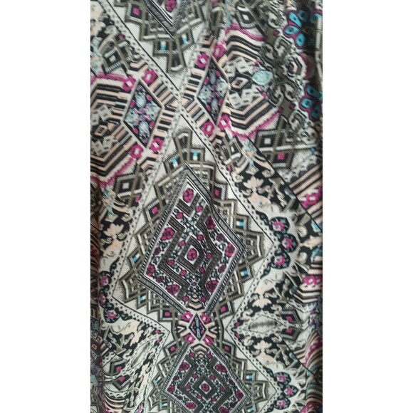 Maurices Semi Sheer Chiffon Asymmetrical Skirt Plus Size 0X 2X New - Picture 4 of 6